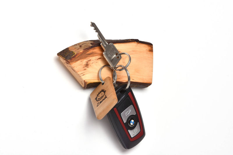 Schlüsselbrett aus Holz, Schlüsselablage aus Holz, Schlüsselbrett magnetisch, Schlüsselablage magnetisch